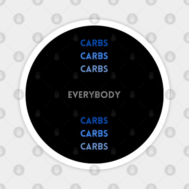 CARBS! Magnet by Booze & Letters